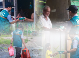 LAZNAS WIZ Salurkan Puluhan Paket Fidyah untuk Ketahanan Gizi Dhuafa di Pesisir Kolaka