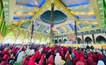 Masjid ICDT Bulukumba Menggelora, Ribuan Kader Wahdah Islamiyah Serukan Kepedulian Terhadap Palestina