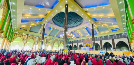 Masjid ICDT Bulukumba Menggelora, Ribuan Kader Wahdah Islamiyah Serukan Kepedulian Terhadap Palestina