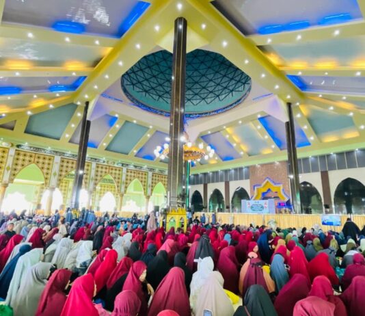 Masjid ICDT Bulukumba Menggelora, Ribuan Kader Wahdah Islamiyah Serukan Kepedulian Terhadap Palestina