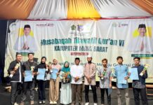 Santri PPTQ Ibnu Abbas WI Muna Ukir Prestasi, Harumkan Nama Kecamatan Wadaga di Ajang MTQ Muna Barat