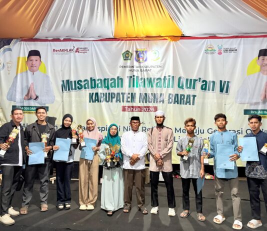 Santri PPTQ Ibnu Abbas WI Muna Ukir Prestasi, Harumkan Nama Kecamatan Wadaga di Ajang MTQ Muna Barat