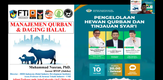 Wujudkan Qurban Sesuai Syariat dan Standar Kesehatan, Wahdah Islamiyah Sultra Gelar Kajian Pengelolaan Hewan Qurban