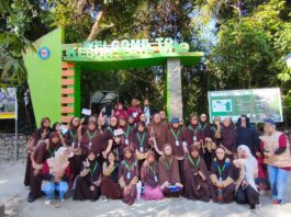 Belajar dari Alam, Tumbuh dengan Pengalaman: Antusiasme Siswa Kelas 6 dalam Kunjungan Edukasi di Kebun Raya UHO