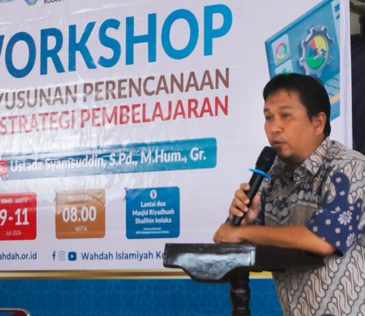 Perkuat Standar Pembelajaran Tahfiz, Wahdah Islamiyah Kolaka Bekali 82 Guru Susun Strategi Pembelajaran
